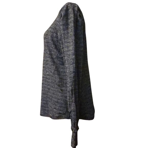 Lululemon Extra Mile Knit Thermal Top 12 Jacquard Black Textured Base Layer - Picture 4 of 9